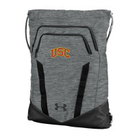 USC Trojans Under Armour Arch Gray Heather Undeniable Sackpack